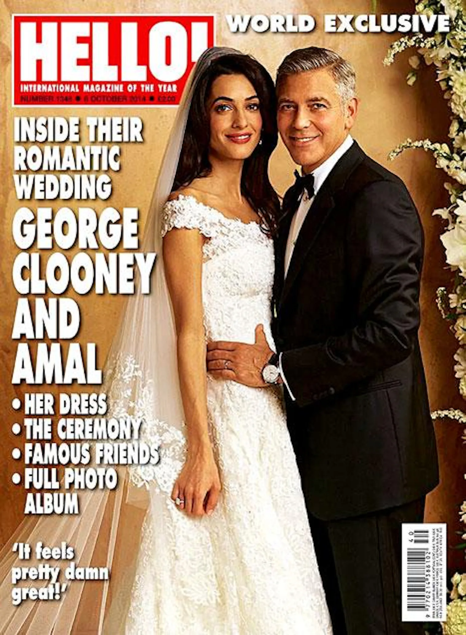 George Clooney & Amal Alamuddin's First Wedding Photos Tell Us 7 Things George Clooney & Amal Alamuddin's First Wedding Photos Tell Us 7 Things