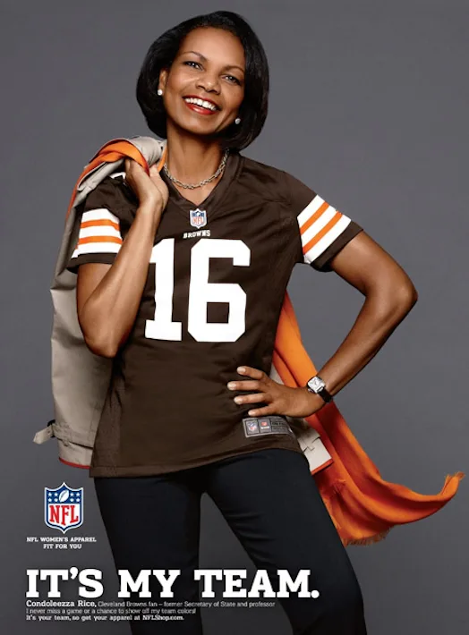 NFL Discovers Women Like Football, Revamps Its Once-Sexist Female Clothing Line NFL Discovers Women Like Football, Revamps Its Once-Sexist Female Clothing Line
