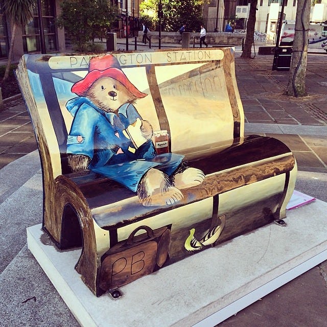 BookThemed Benches are Popping Up All Over London, and They're