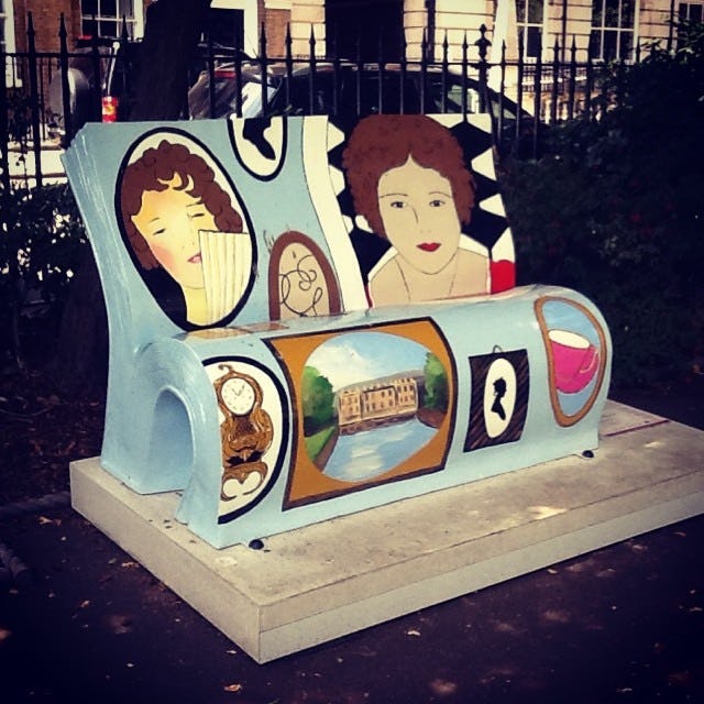 BookThemed Benches are Popping Up All Over London, and They're