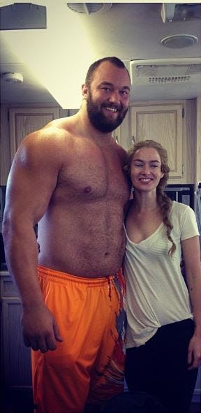 Who Plays The Mountain On 'Game Of Thrones'? A Handsome RealLife