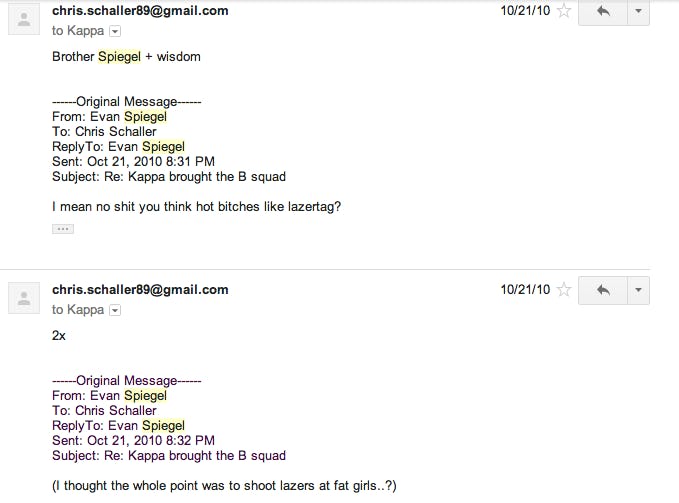 Evan Spiegel's Leaked Fraternity Emails Prove He's Actually Even Worse