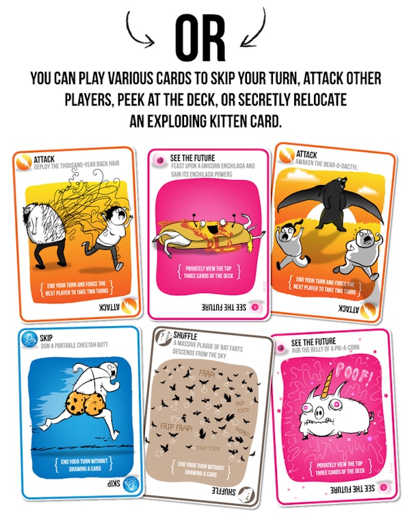 How To Play Exploding Kittens, The Kickstarter Card Game That's