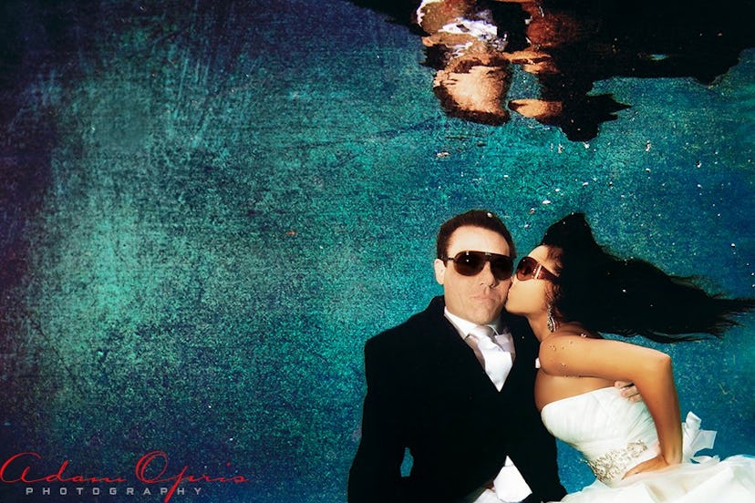 Wedding Photographer Adam Opris Captures Brides Underwater And The 