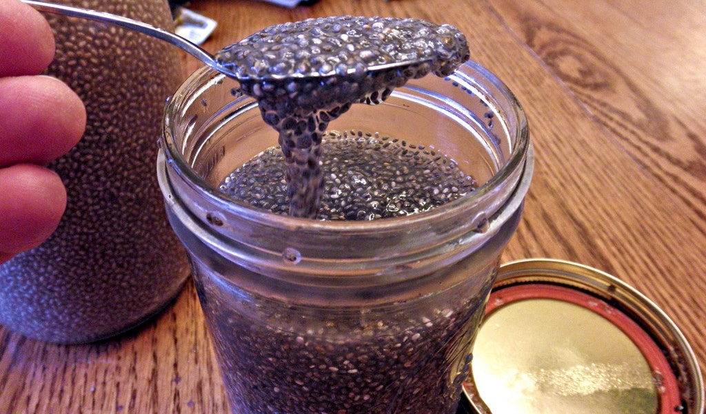 chia seeds before bed