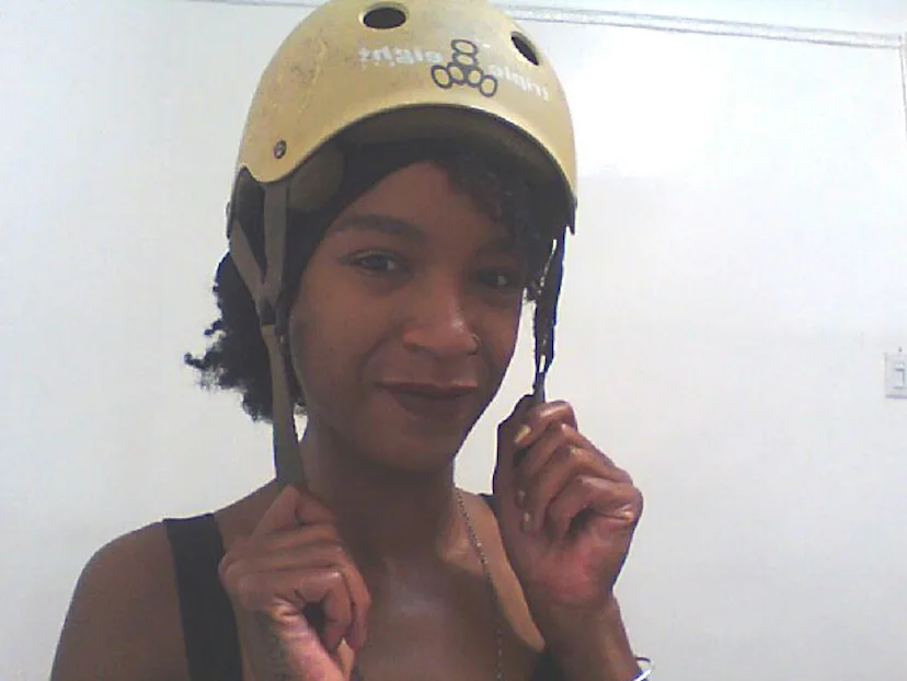 bike helmets for afros Hair Helmet skateboarding and so much more! Helmets for Afro Hair -