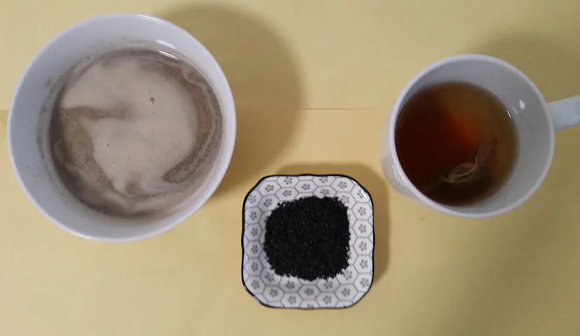 Sesame Tea 5 Black Sesame Seed Recipes For Skin That's Smooth & Healthy