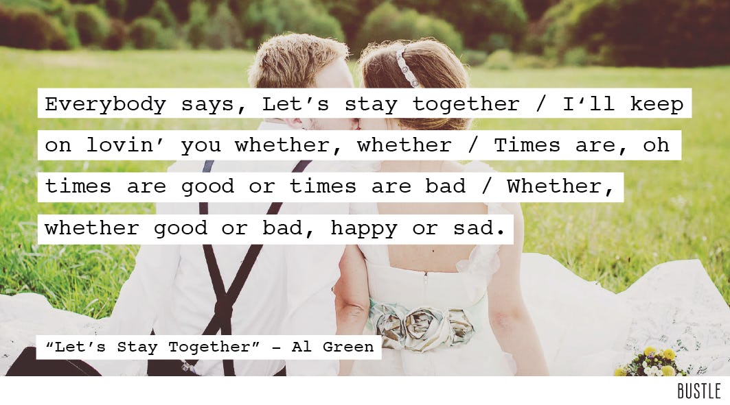 12 Wedding Song Lyrics That Will Help You Choose Your First Dance Tune