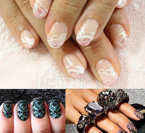 7 Pretty Wedding Manicure Ideas, So You Can Ditch Those French Tips For Good