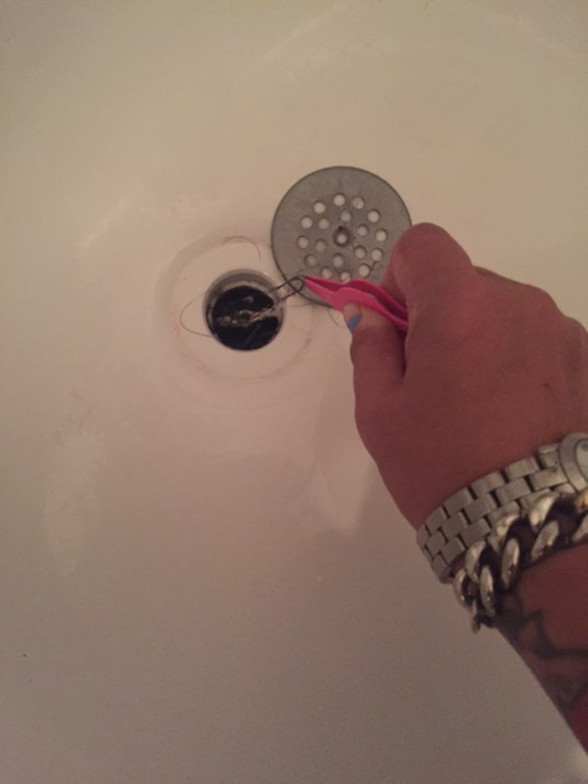 How To Clean Long Hair Out Of A Shower Drain Is Easy Even If Its Also 