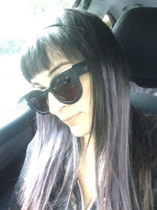 How To Color Dark Hair For Halloween Without Any Bleach Or Commitment