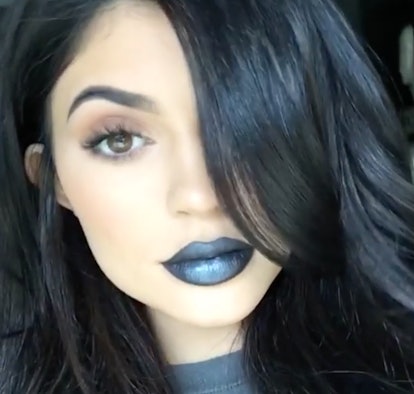 The One Reason Kylie Jenner's Majesty Black Matte Lipstick Is Her Best ...