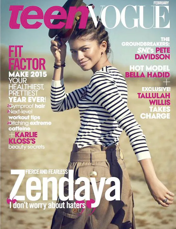 Zendaya's 'Teen Vogue' Cover Shows Off Her Cool Ability to Pull Off ...