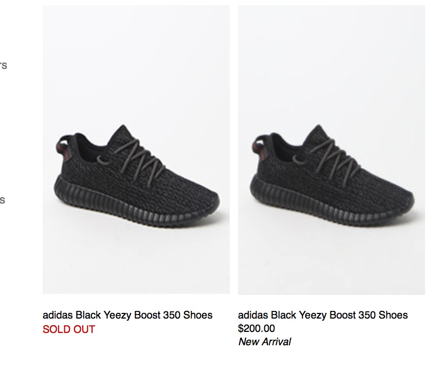 Pirate Black Yeezy Boost 350s Sold Out 