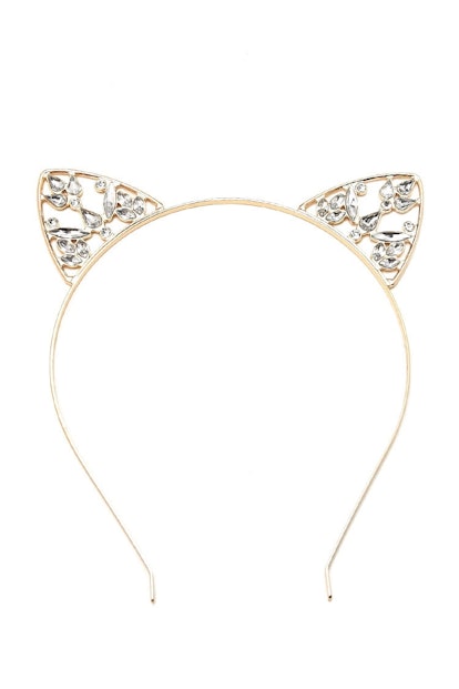 Maison Close Lace Cat Ear Headband - Farfetch