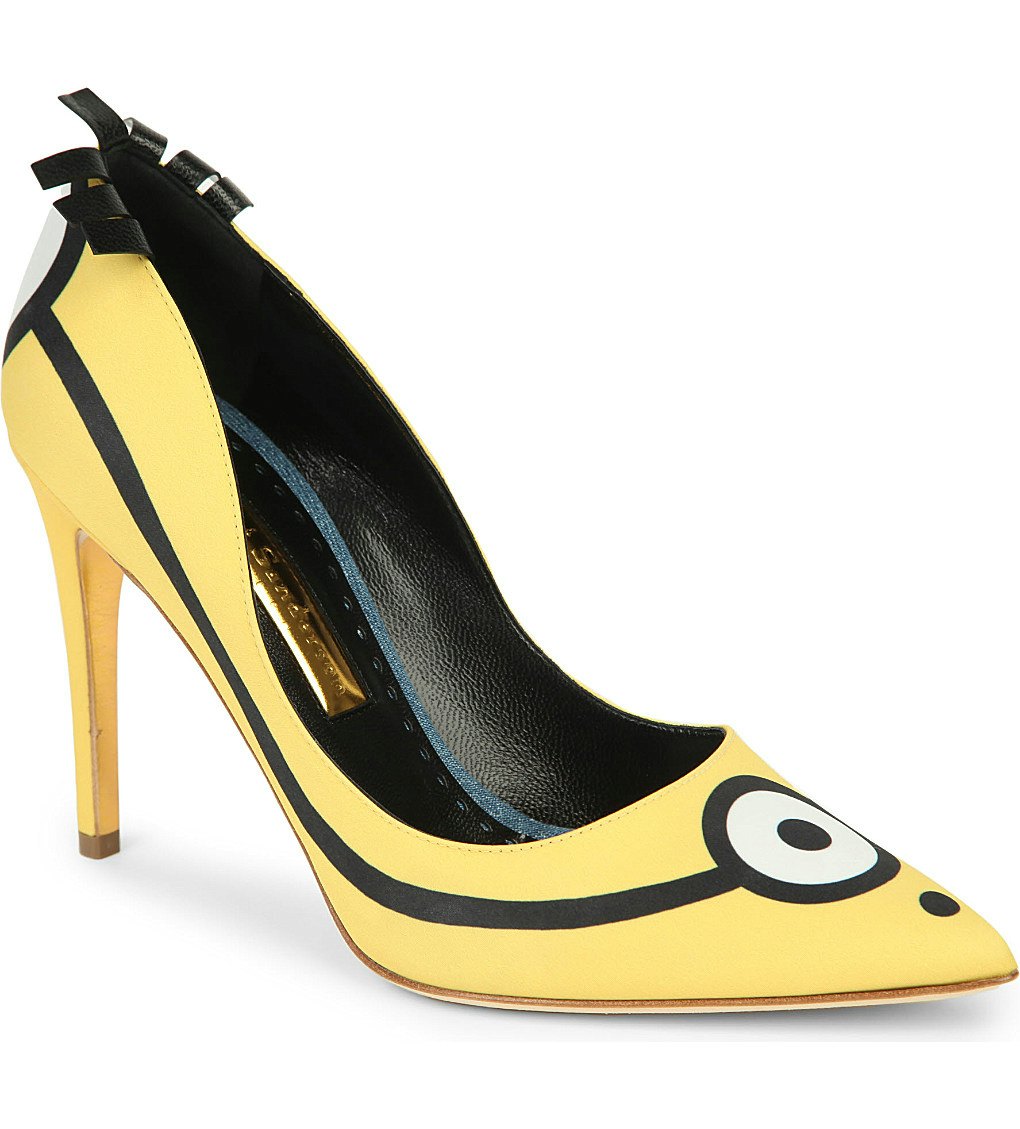 Sandra Bullock Wore The Best Minion Inspired Shoes Ever Here s