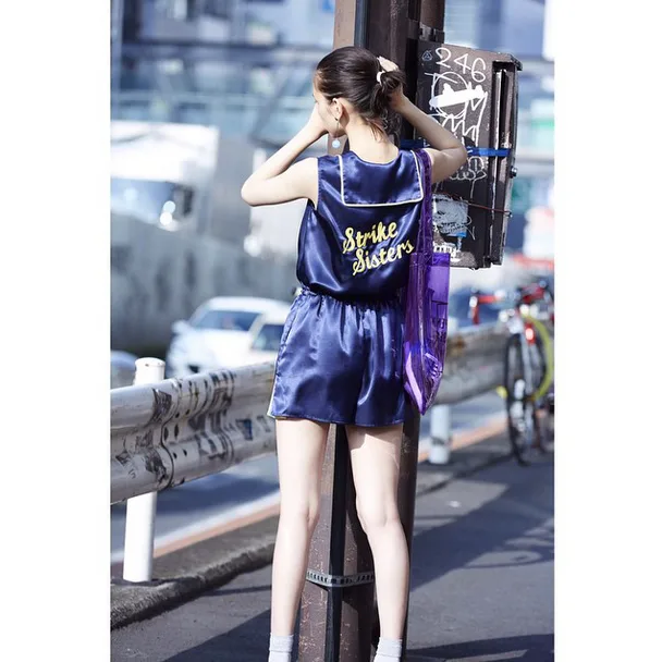 The Kiko Mizuhara x Opening Ceremony Is The Shiny, Neon Collection