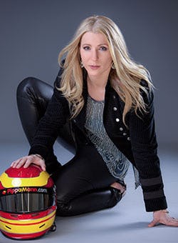 At Indy 500, Pippa Mann Represents Female Drivers in a Hot Pink Race Car