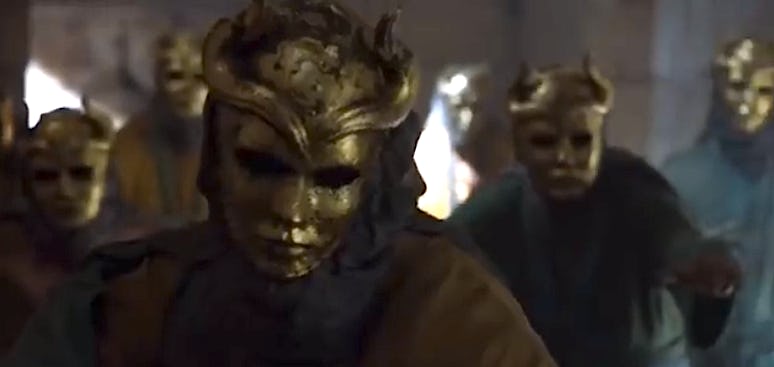 The Gold Mask Men On 'Game Of Thrones,' AKA Sons Of The Harpy, Are A Huge Threat To Dany