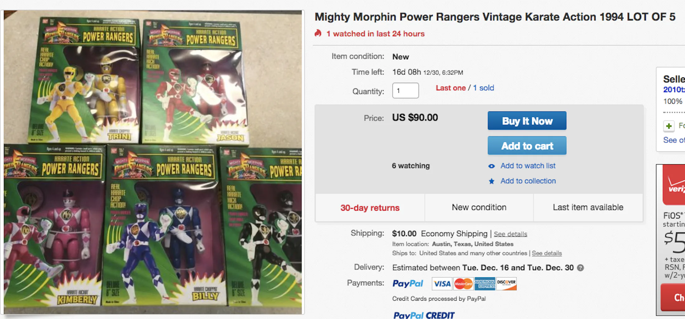 How Much Are Old Power Rangers Toys Worth? They Were The Most Popular ...