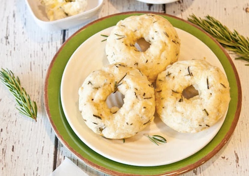 Averie Cooks' cream cheese herb donuts are perfect for the savory baker.