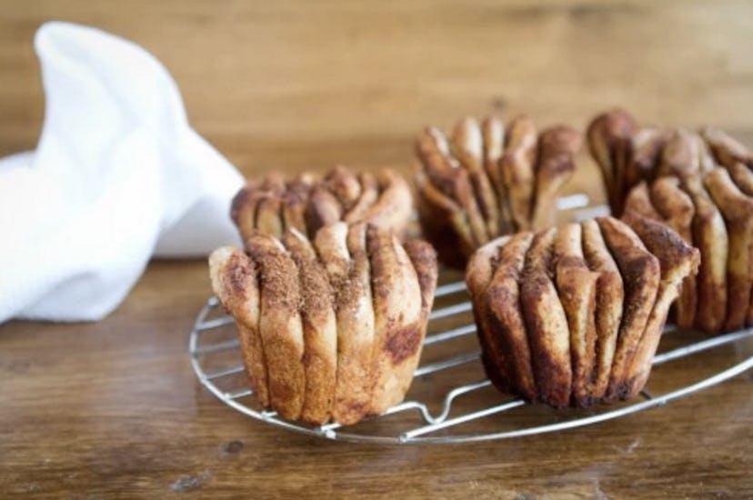 Naturally Ella's cinnamon pull apart loaves are a way to switch up your cinnamon roll recipe.