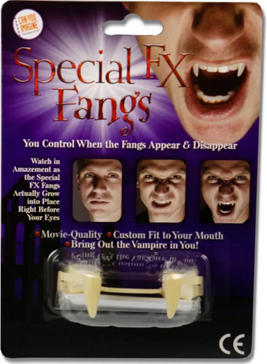 Where To Find The Most Realistic Vampire Teeth For Halloween