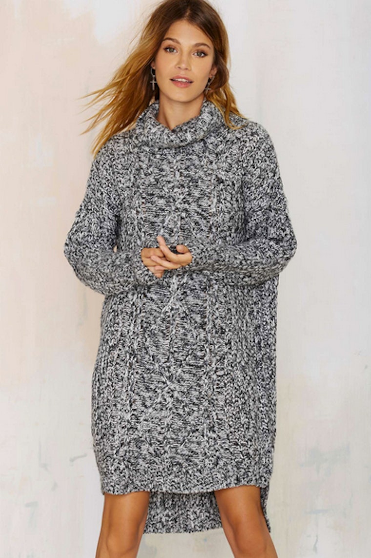 10 Sweater Dresses That Will Keep You Warm When You Just Can't With Pants