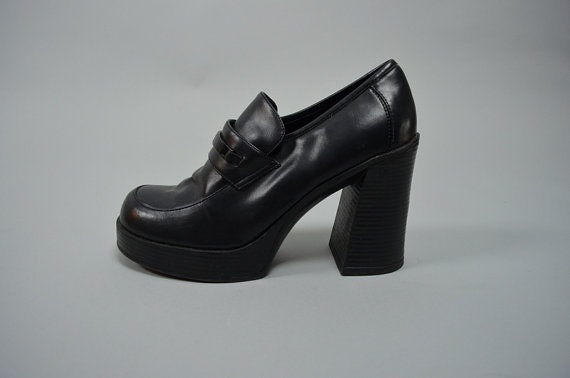 Platform on sale shoes 1990s