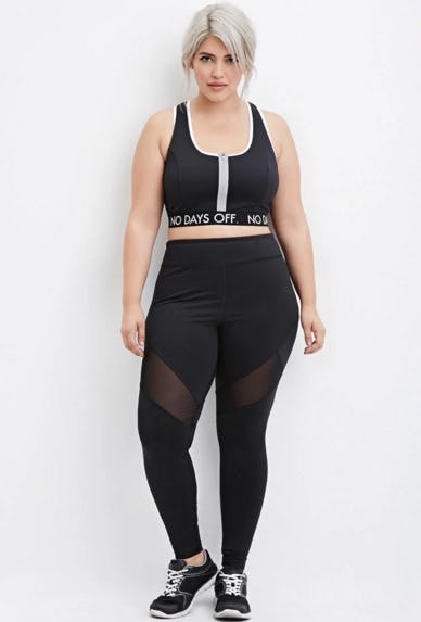 forever 21 plus size activewear