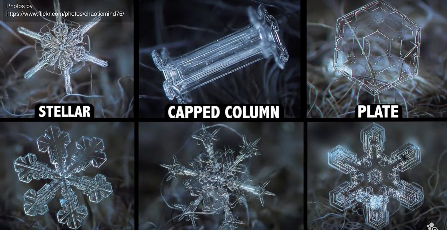 How Do Snowflakes Form? The American Chemical Society Shows Why Each ...