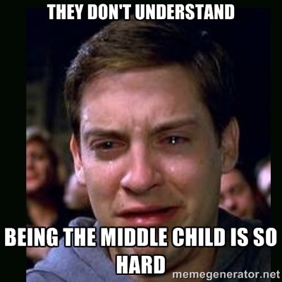 middle child day memes