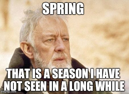 15 Funny Spring Memes To Get You Through These Chilly "Spring" Days