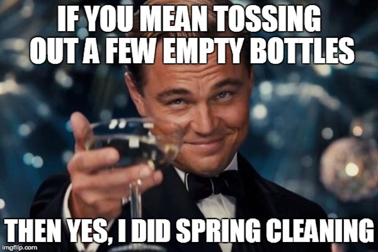 9 Spring Cleaning Memes To Help You Get Through The Most Annoying Part