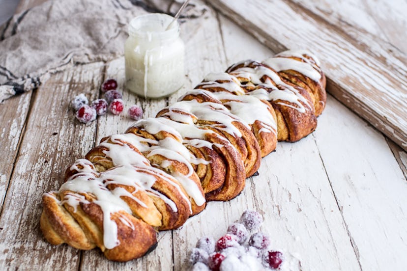 This brioche cinnamon roll bread from Half Baked Harvest is a fun way to spice up your baking ideas.