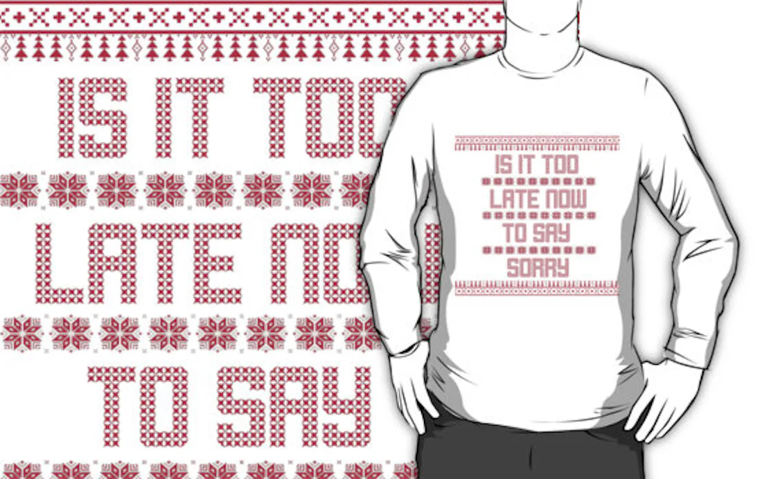 Justin bieber christmas sweater