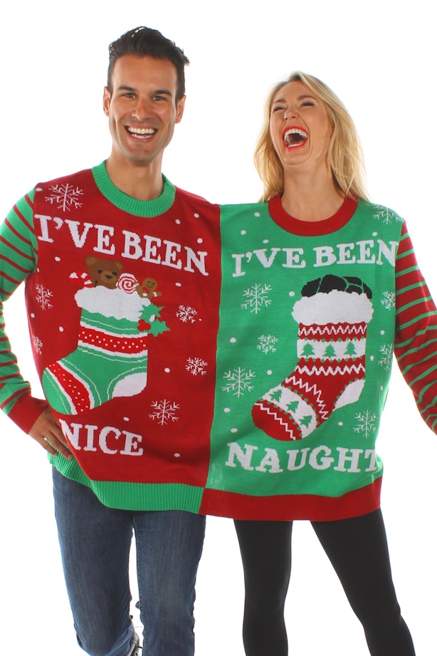 7 Matching Ugly Sweaters For Couples To Make You Stand Out At Holiday Parties — Photos