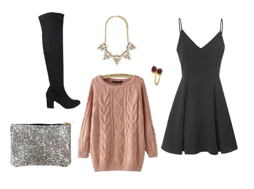 7 Different Ways To Wear The Same Little Black Dress All Holiday Season Long PHOTOS 7 Different Ways To Wear The Same Little Black Dress All Holiday Season Long PHOTOS