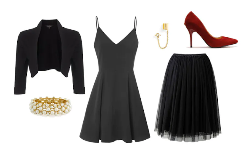 7 Different Ways To Wear The Same Little Black Dress All Holiday Season Long PHOTOS 7 Different Ways To Wear The Same Little Black Dress All Holiday Season Long PHOTOS