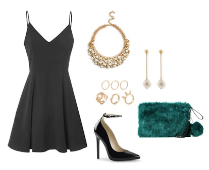 7 Different Ways To Wear The Same Little Black Dress All Holiday Season ...