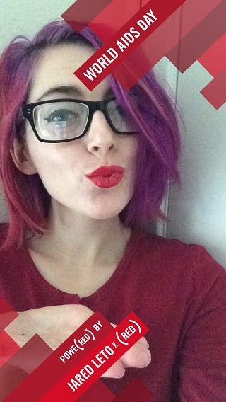 How Do You Use Snapchat (RED) Filters? Here's Everything You Need To Know About The AIDS