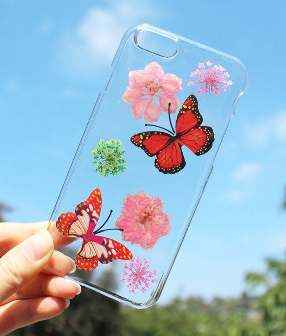 These Real Flower Phone Cases For Spring Will Brighten Up Your Day — PHOTOS
