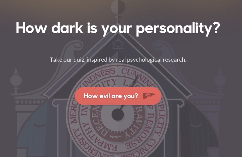 dark triad test dark triad test