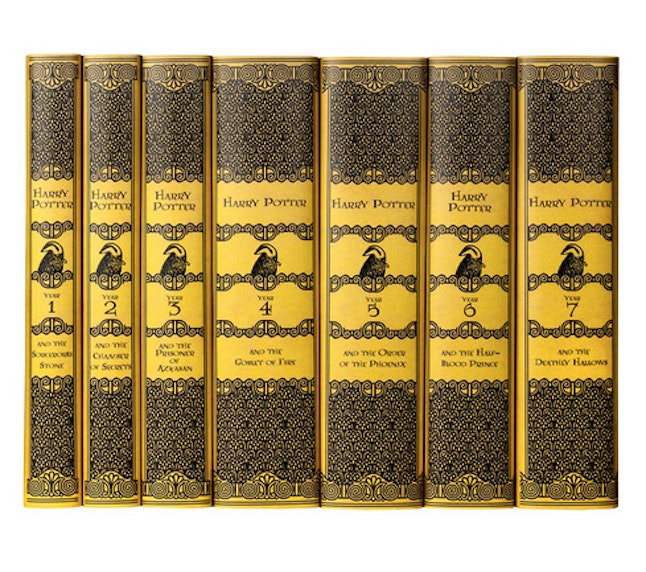 Harry Potter Books In House Colors Are Juniper Books' Gift ...