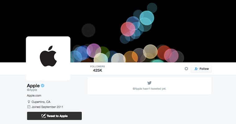 Why Are All Of Apple's Tweets Deleted? This Could Be The Reason Why