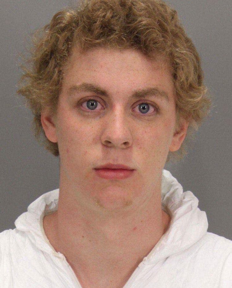 Brock Turner's Mugshot Makeover From Booking To Sentencing Matters