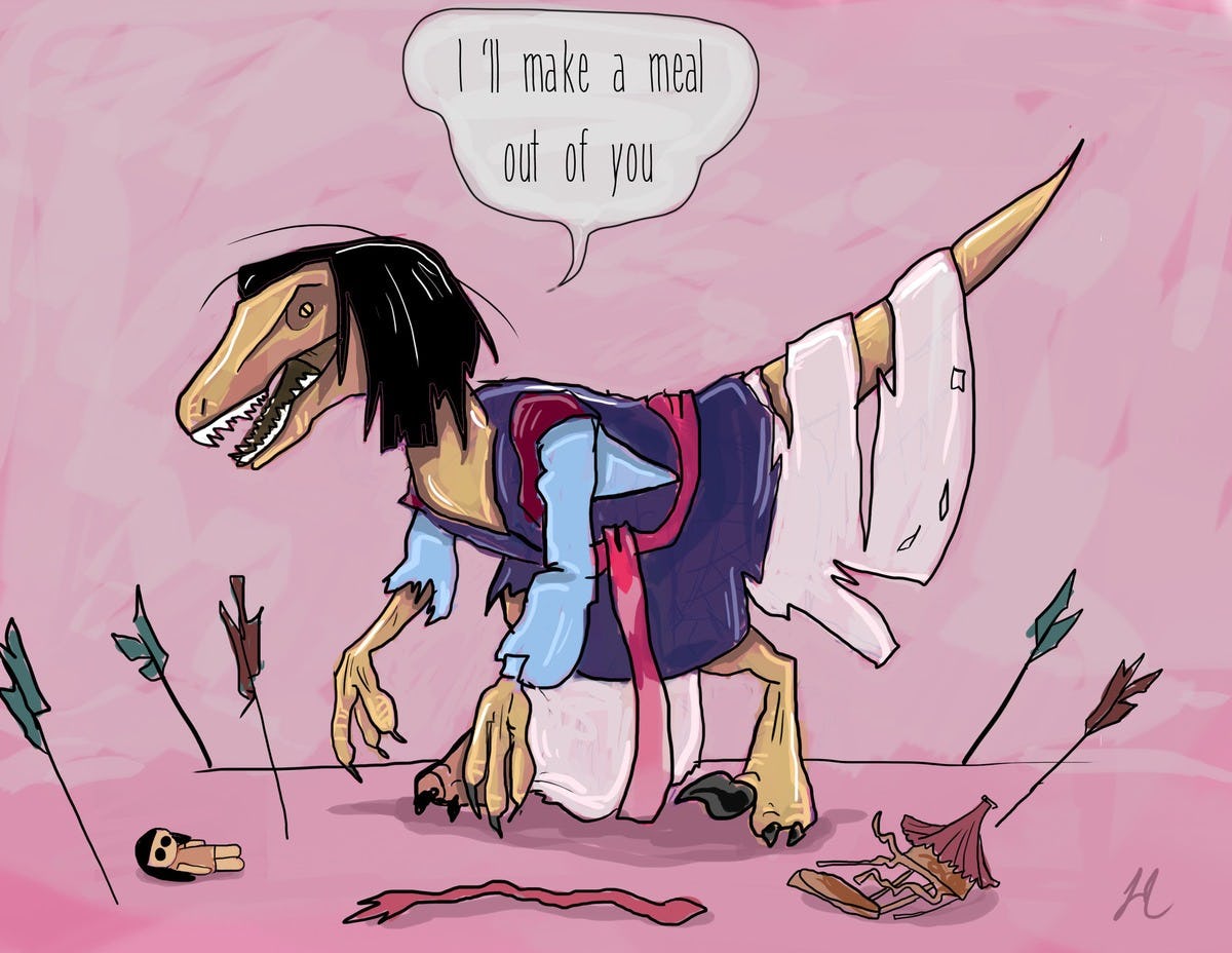 Disney Princesses As Velociraptors Are A Modern Fairy Tale You Never