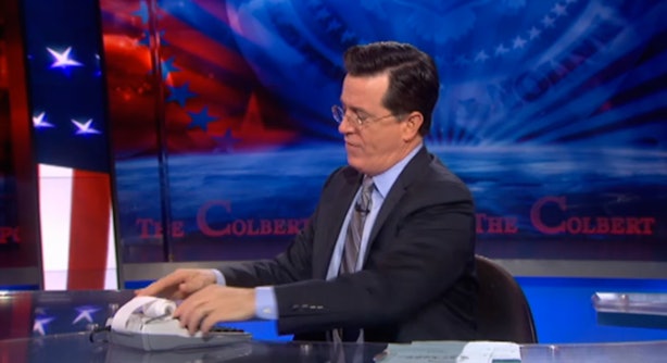 A Definitive Ranking of the 48 Things Under Stephen Colbert's Desk