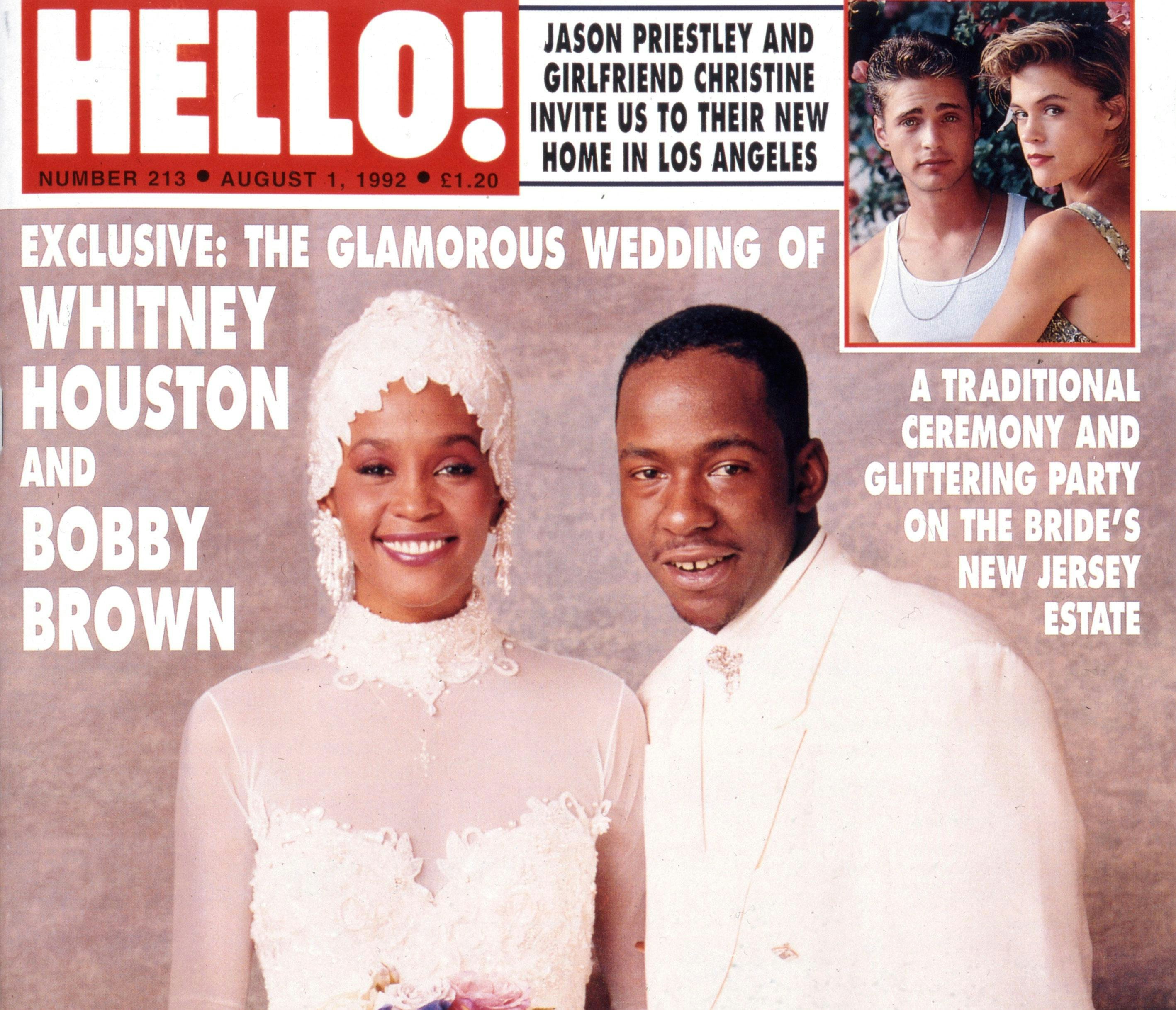 Whitney Houston Bobby Brown s Wedding Was An Extravagant Affair