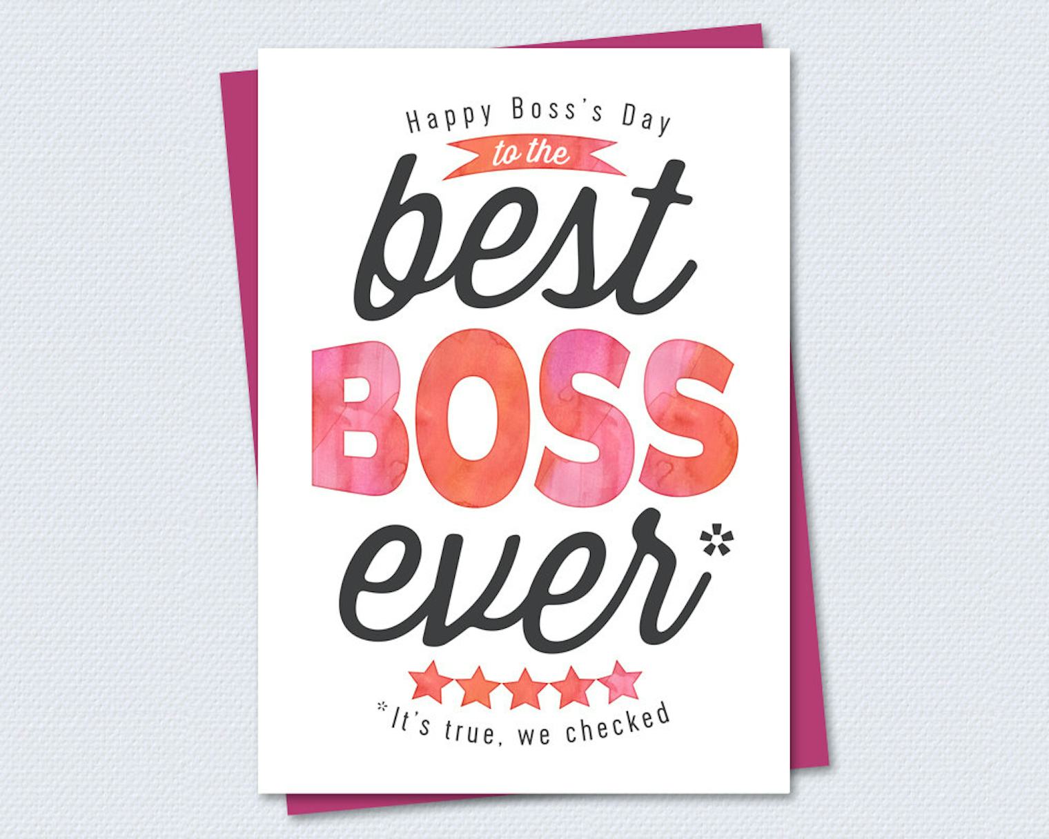 National Boss' Day Is Here! 20 Funny Cards And Gifts For Your Boss That